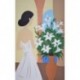 FEMME EN ROBE BLANCHE 55/250