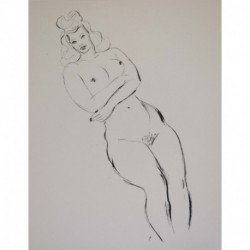 NU AUX BRAS CROISES