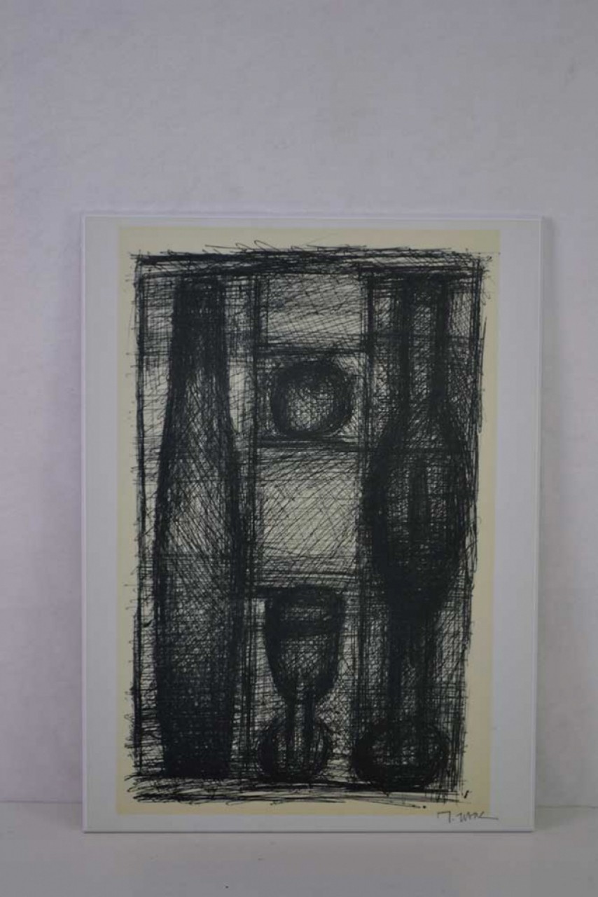 COMPOSITION - UBAC Raoul (1910 - 1984) - Lithographie