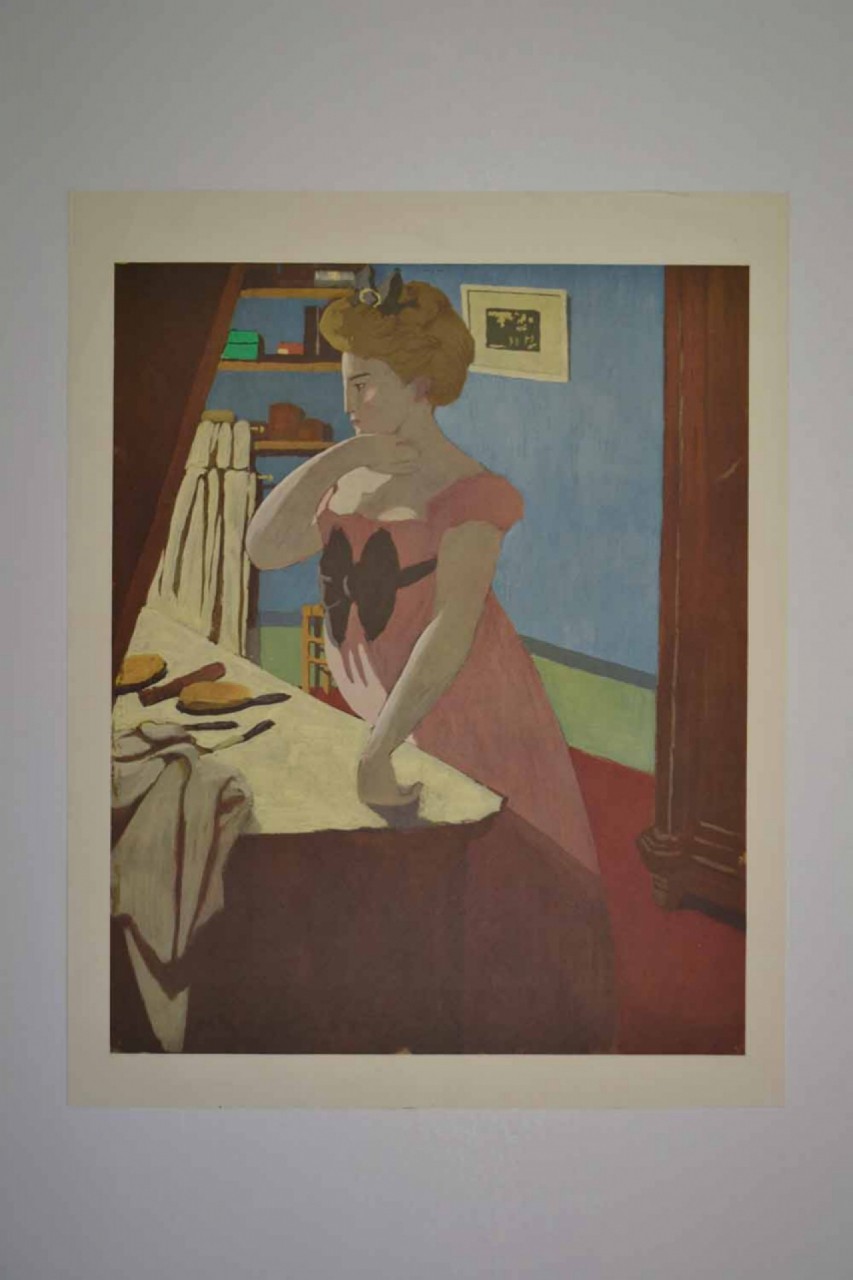 LA TOILETTE - VALLOTON Félix (1865 - 1925) - Lithographie