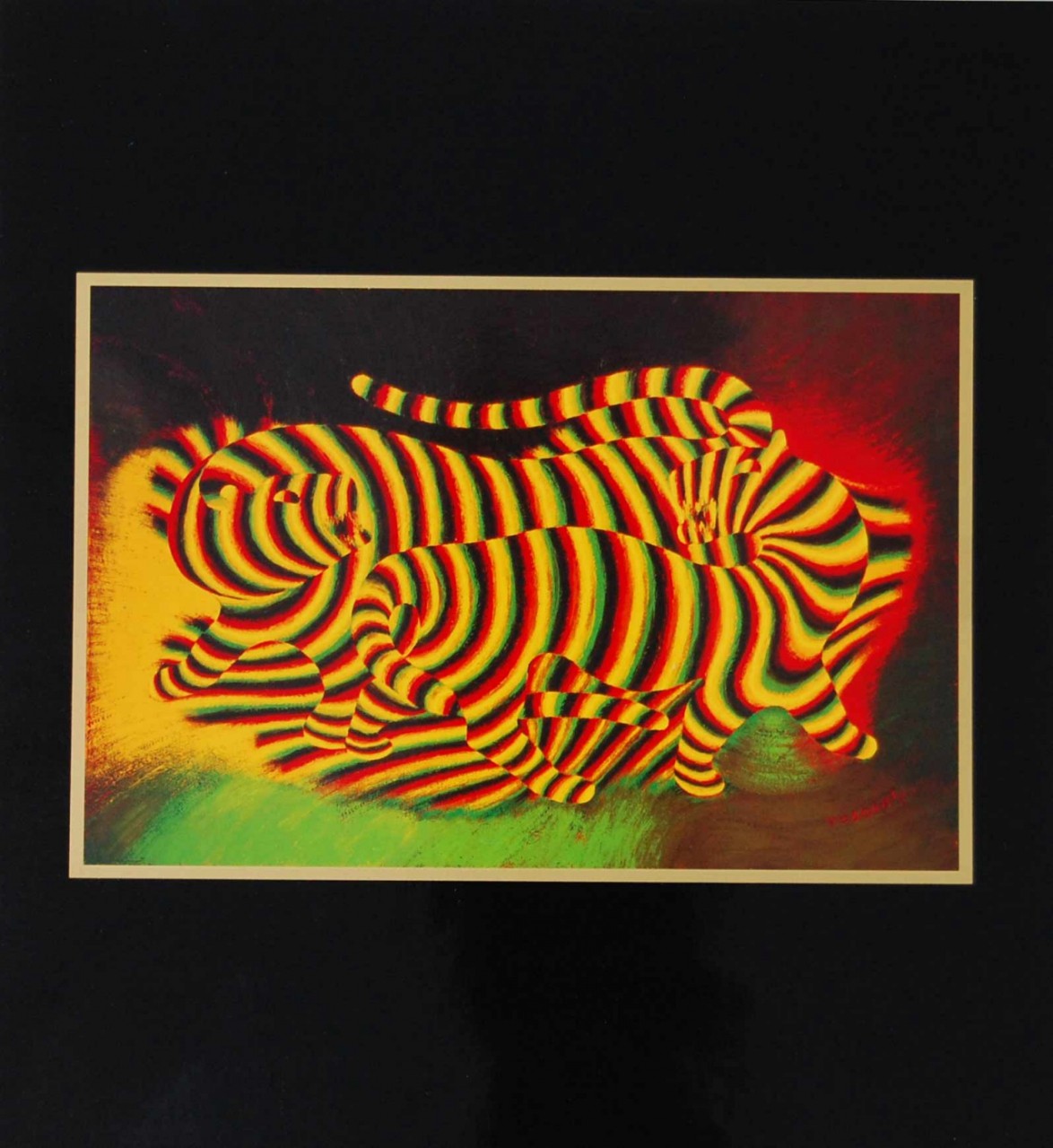 VASARELY Victor tigres 