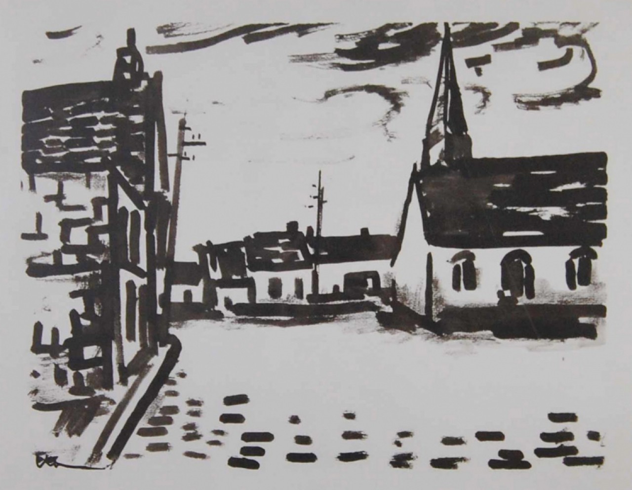 VLAMINCK Maurice village 