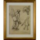 PERSONNAGES, Dessin, PERADON Pierre-Edmond (1893 - 1981)