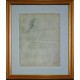 FEMME ASSISE A SON BUREAU , DEGAS Edgar ( d'aprés ) (1834-1917)