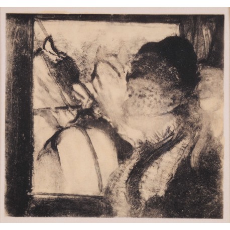 DANS L'OMNIBUS , DEGAS Edgar ( d'aprés ) (1834-1917)