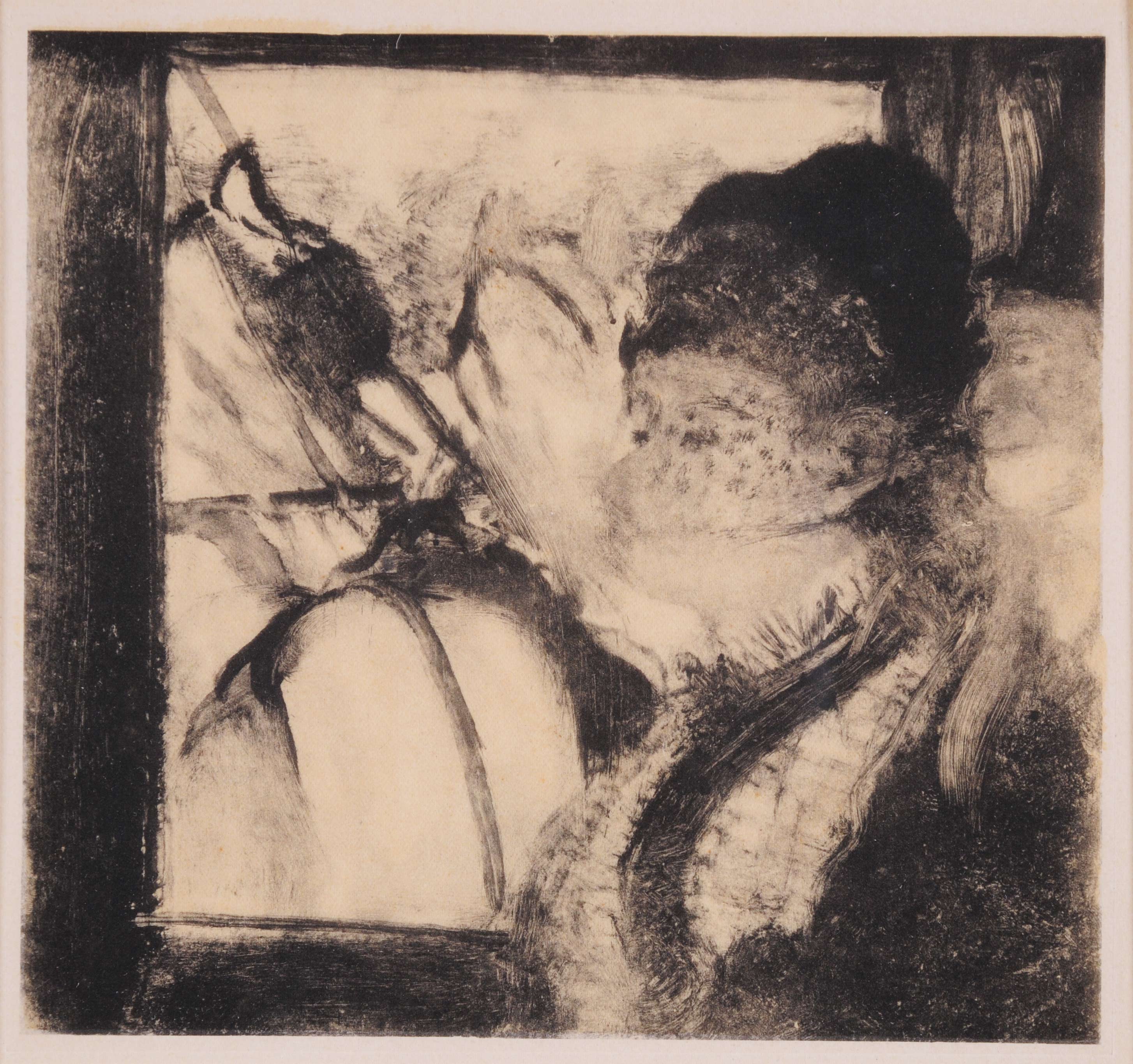 DANS L'OMNIBUS , DEGAS Edgar ( d'aprés ) (1834-1917)