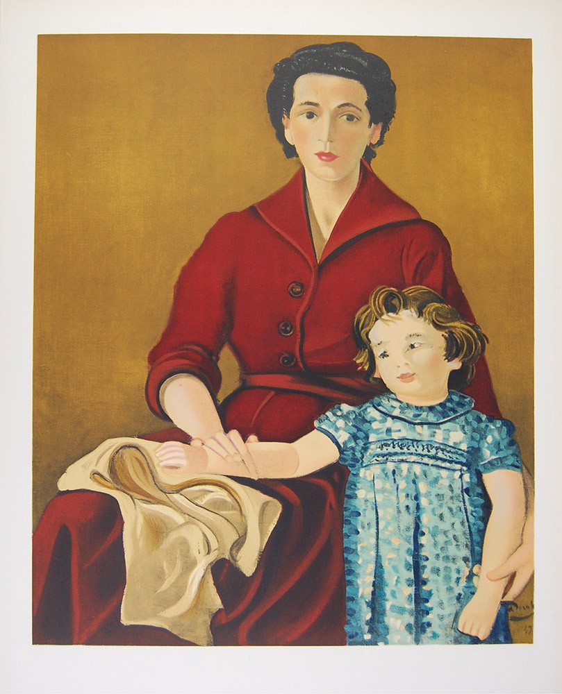 PORTRAIT DE DENISE ET CLAIRE LEVY (1949)