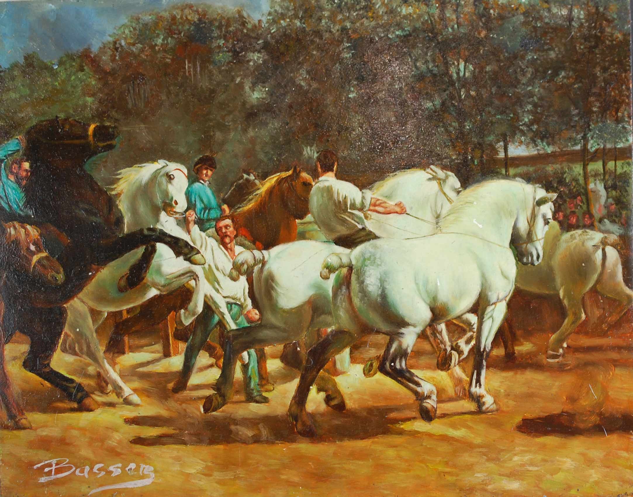 LE DRESSAGE DES CHEVAUX