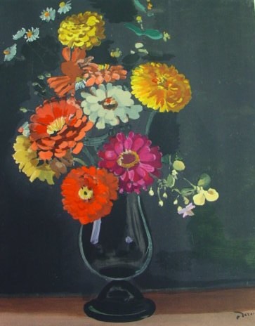 BOUQUET DE ZINNIAS