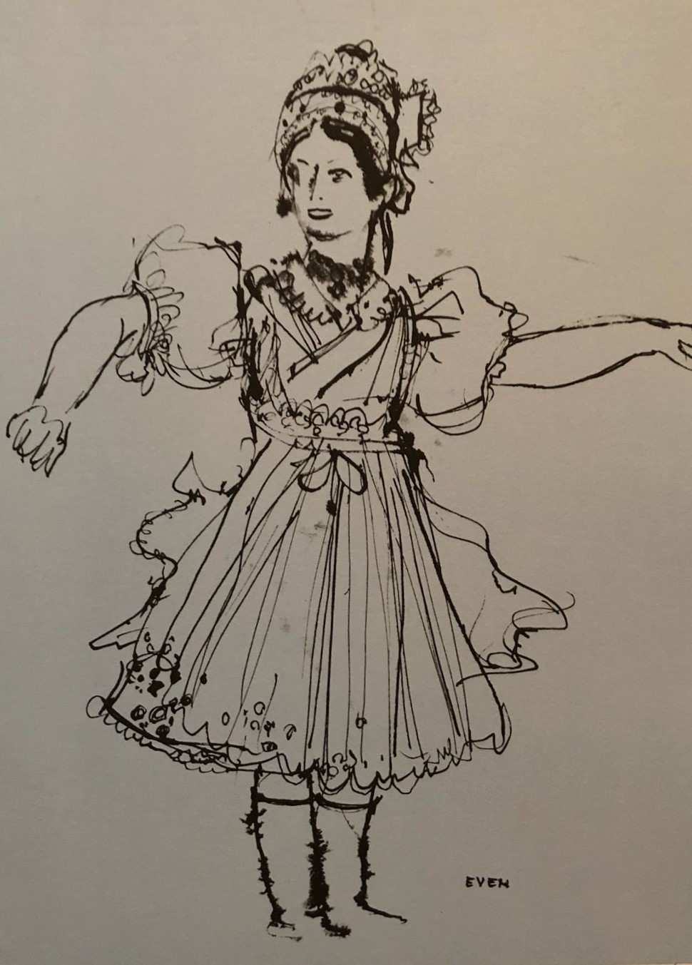 DANSEUSE FOLKLORIQUE