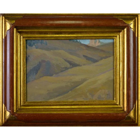 LES DUNES, Huile sur panneau, PERADON Pierre-Edmond (1893 - 1981)