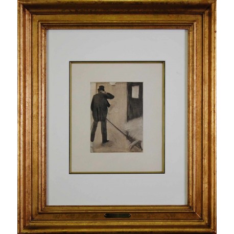 DEUX ADMIRATEURS ASSIS , DEGAS Edgar ( d'aprés ) (1834-1917)