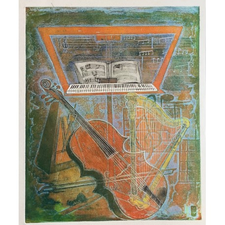 LE VIOLON ET LA HARPE