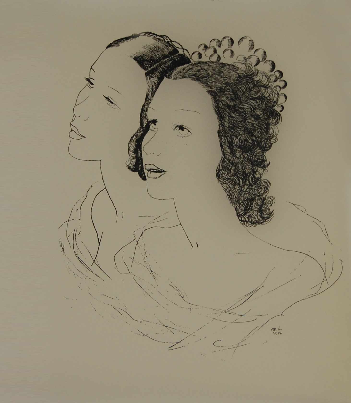 DEUX JEUNES FEMMES