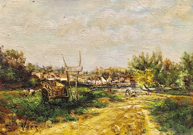 L'ENTREE DU VILLAGE