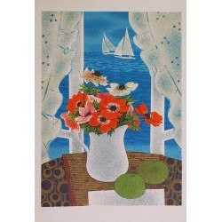 BOUQUET DEVANT LA MER
