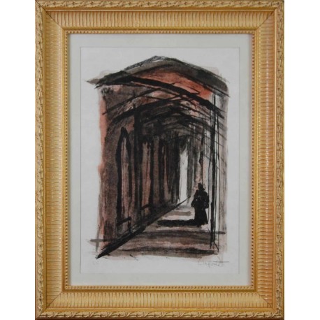 PASSAGE VOUTE - LAPORTE Georges (1926 - 2000) - Lithographie
