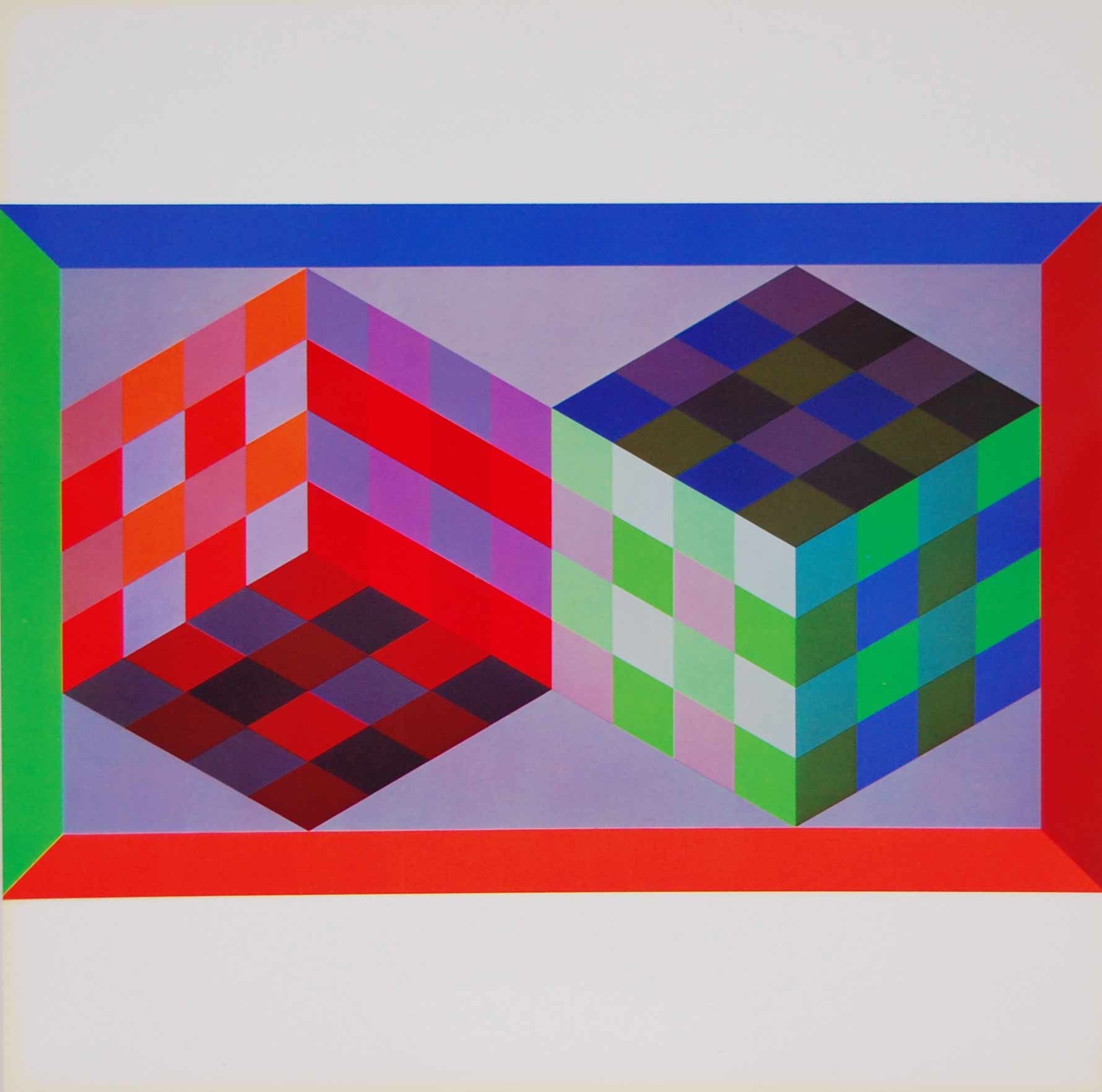 VASARELY Victor TRIDIM-J