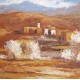 LE HAMEAULE HAMEAU - CARTON Joseph (XX ème siècle) - Huile sur toile