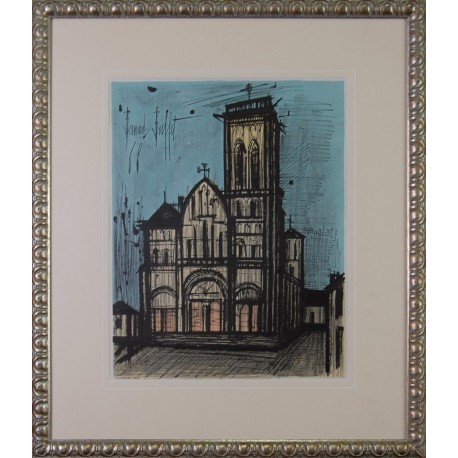 LA CATHÉDRALE - BUFFET Bernard (d’après ) (1928 - 1999) - Lithographie