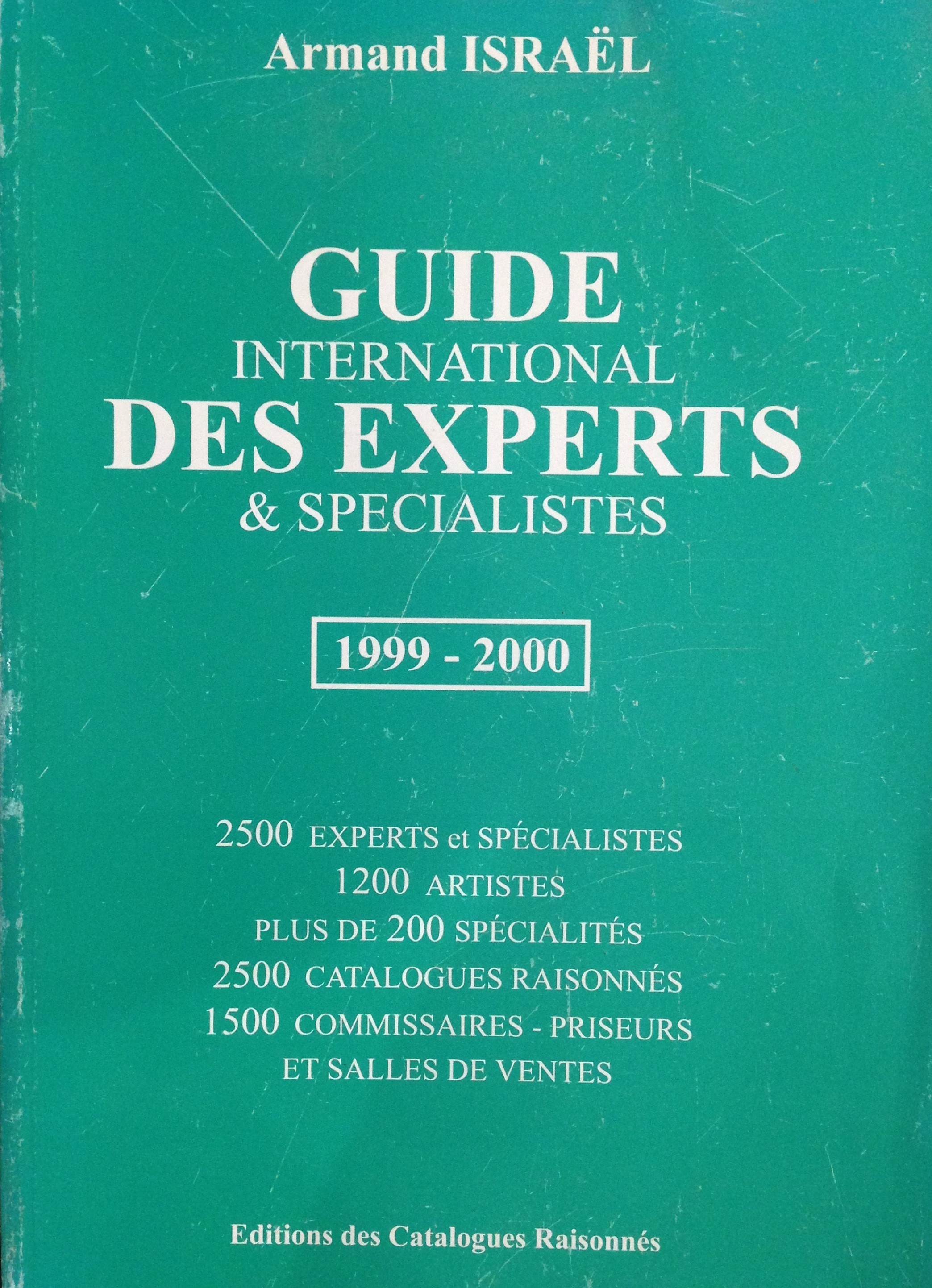 Guide international des experts et spécialistes 1999-2000