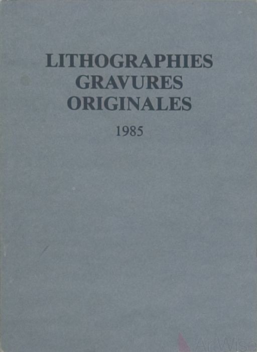Lithographies gravures originales