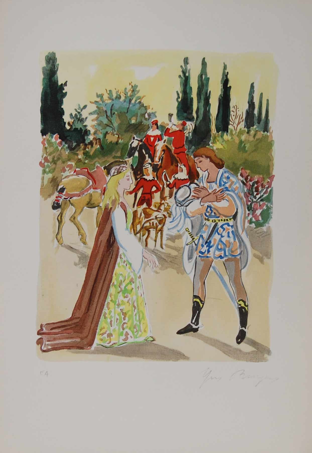 COUPLE MEDIEVAL