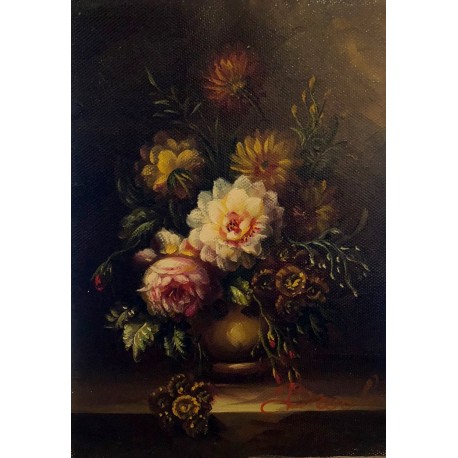 BOUQUET AUX VIOLETTES