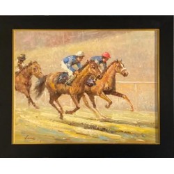 CHEVAUX A LA LUTTE