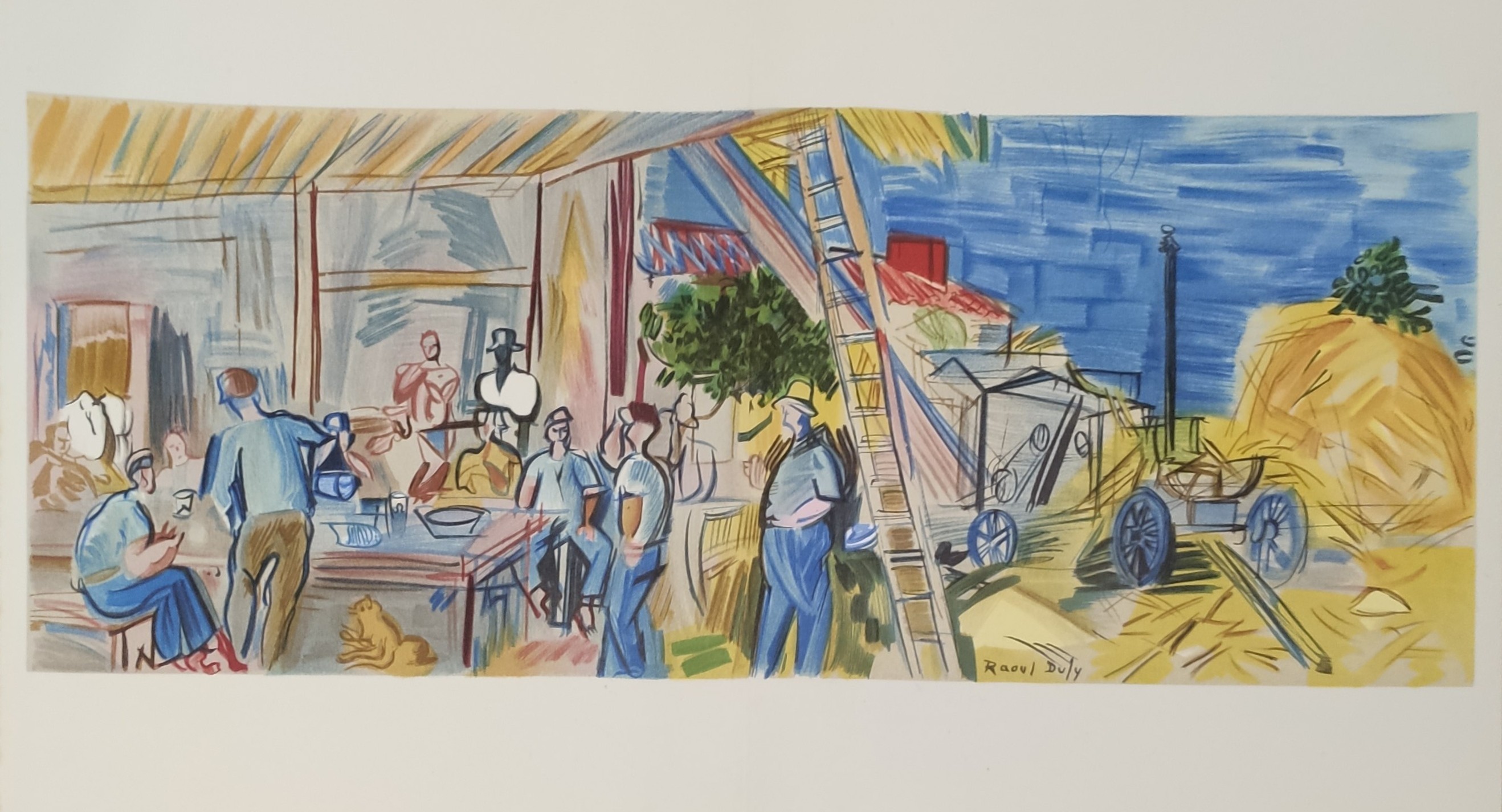 Raoul Dufy, Les moissonneurs