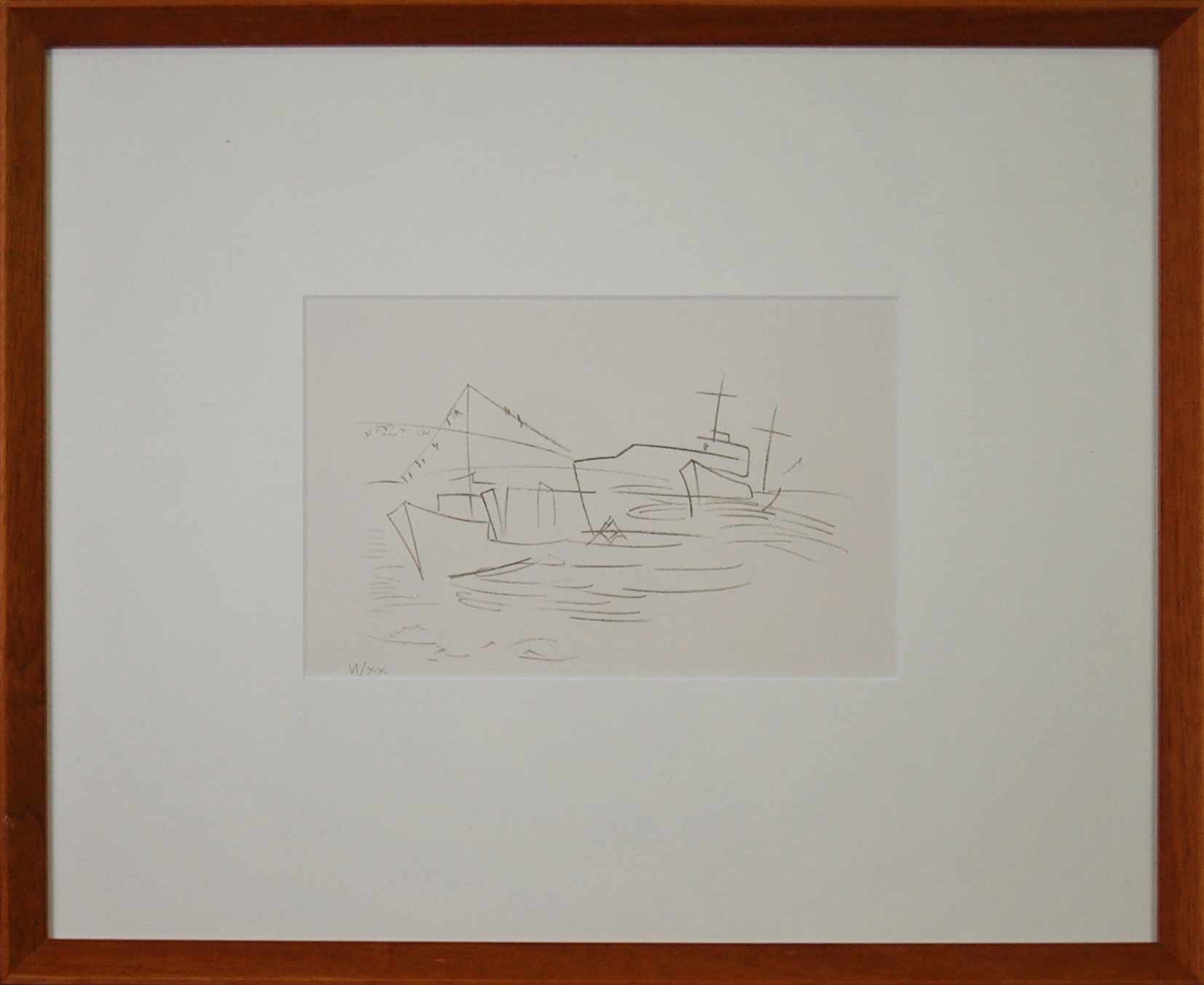 Raoul Dufy, Bateaux