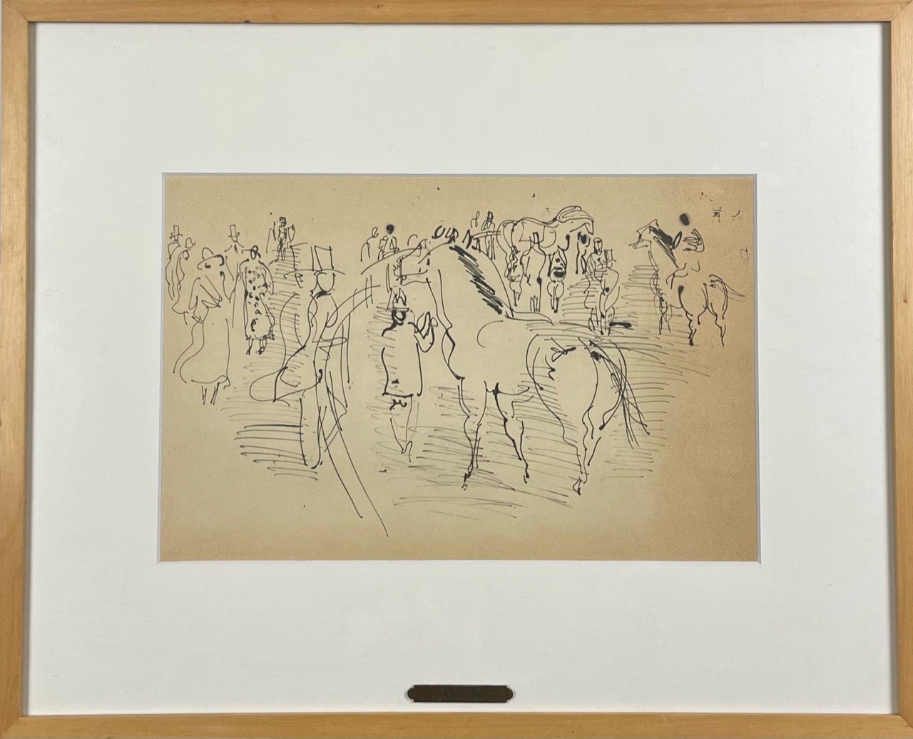 LE PADDOCK - DUFY Raoul (1877-1953) D'aprés - Héliogravure