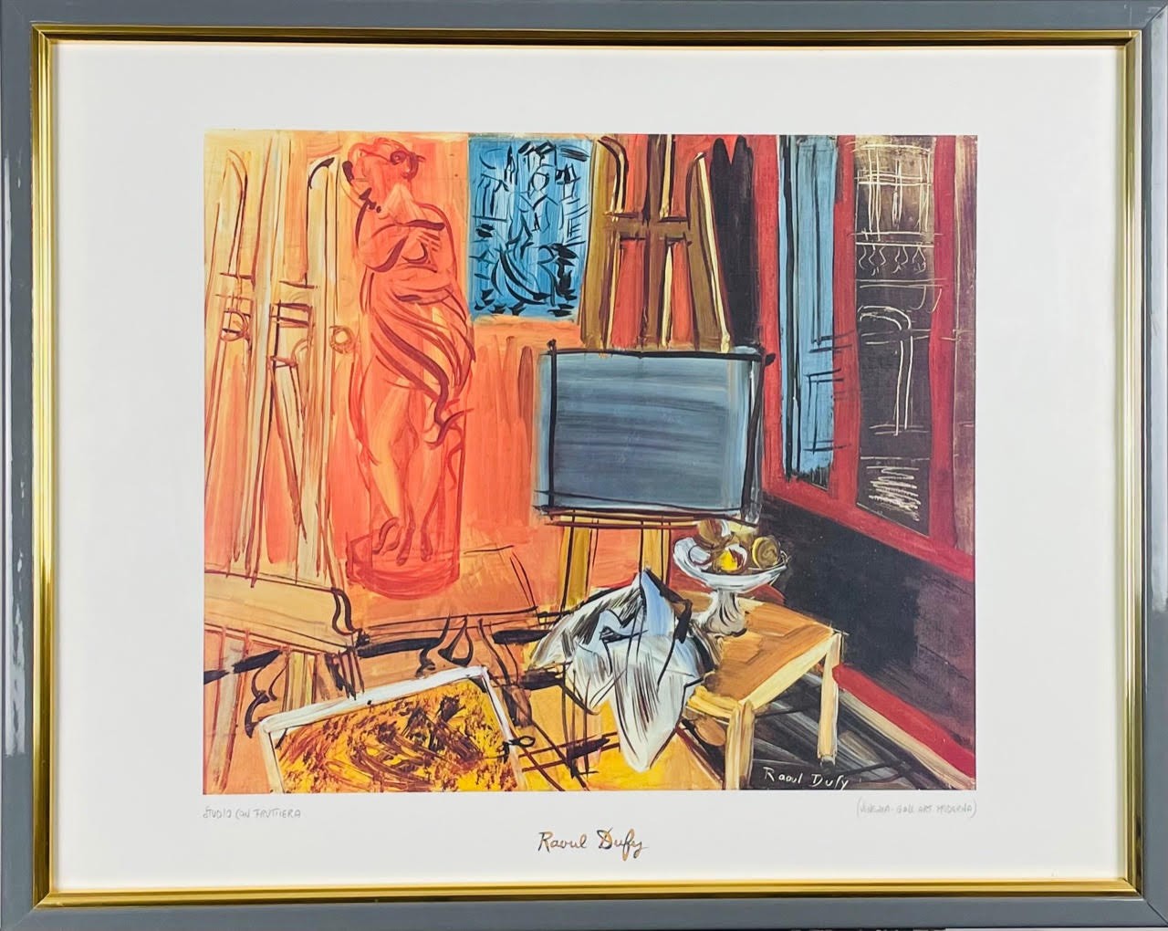 Raoul Dufy, L’atelier de l’artiste