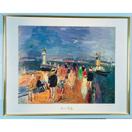 Raoul Dufy, La jetée a honfleur