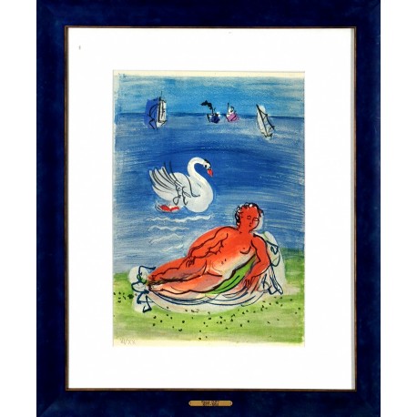 Raoul Dufy, Odalisque au cygne