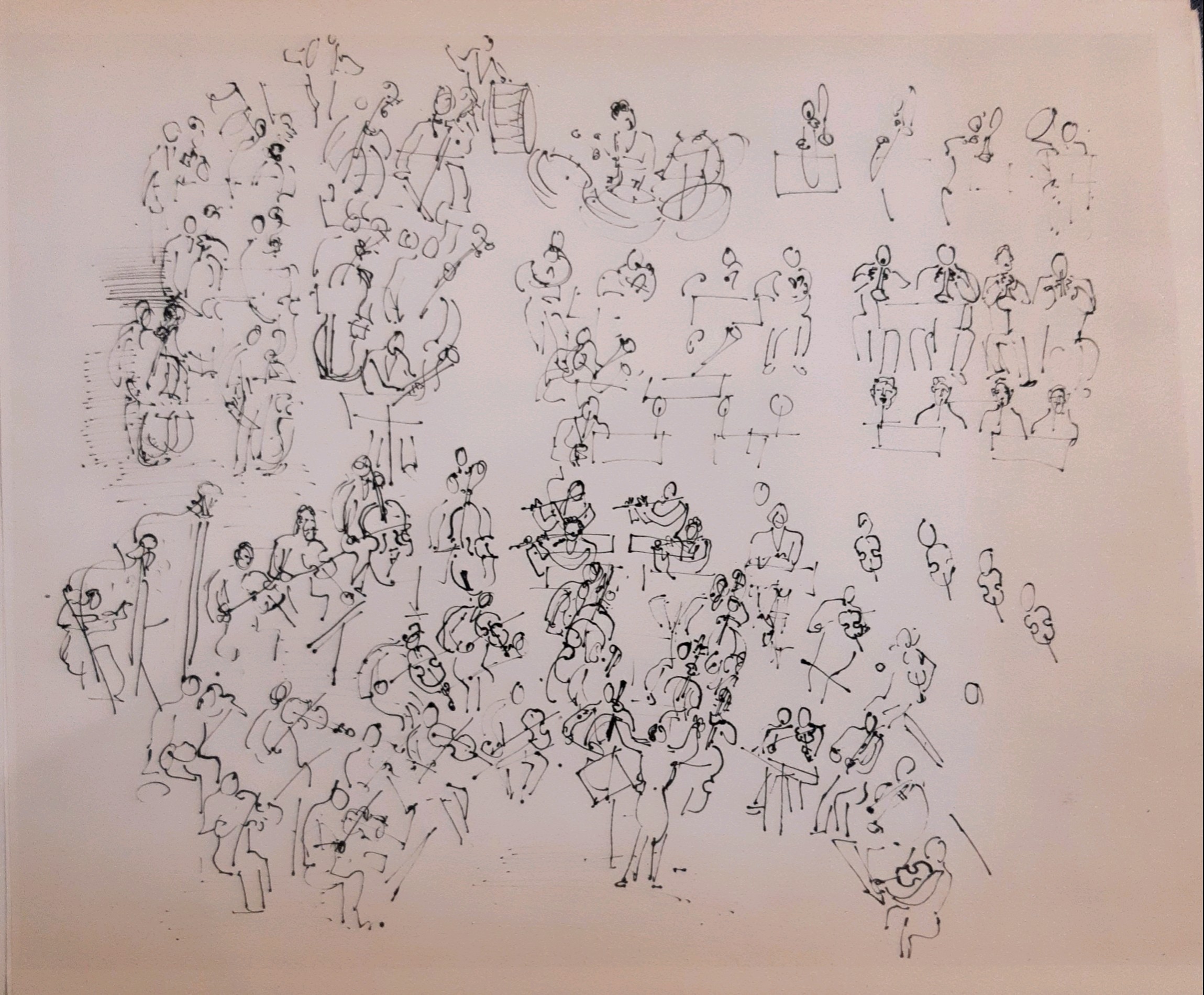 Raoul Dufy, L'orchestre