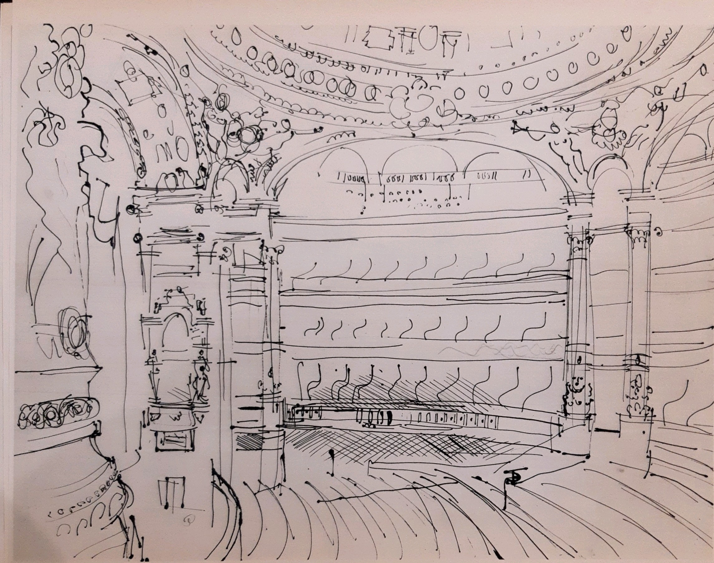 Raoul Dufy, La salle de l'Opera