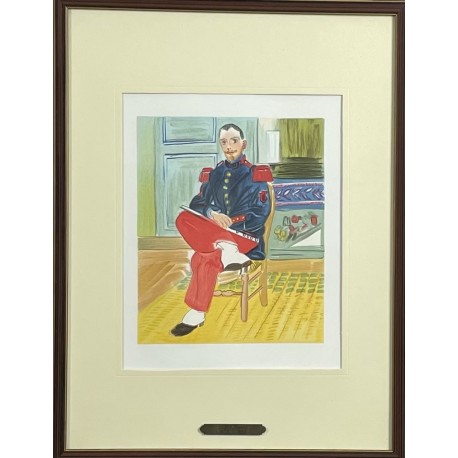 LE FLUTISTE - DUFY Raoul (1877-1953) D'aprés - Lithographie