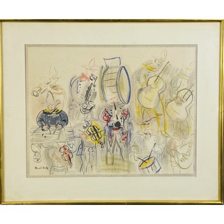 L'ORCHESTRE - DUFY Raoul (1877-1953) D'aprés - Lithographie