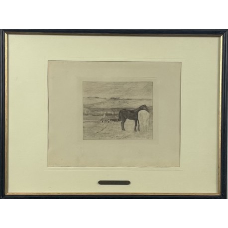CHEVAUX , DEGAS Edgar ( d'aprés ) (1834-1917)