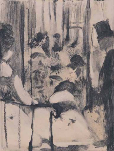 AU SALON , DEGAS Edgar ( d'aprés ) (1834-1917)