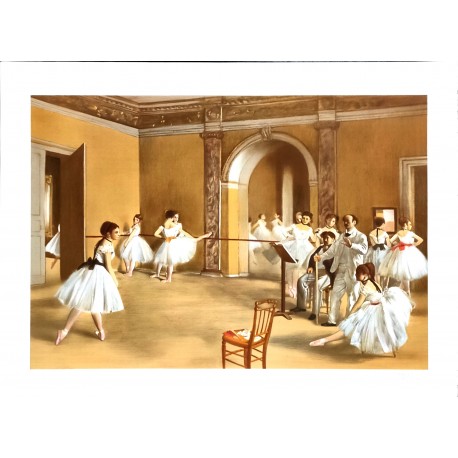 DANSEUSE DE DOS , DEGAS Edgar ( d'aprés ) (1834-1917)