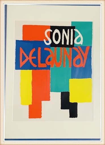 COMPOSITIONCOMPOSITION - DELAUNAY Sonia (1885 - 1979) - Lithographie