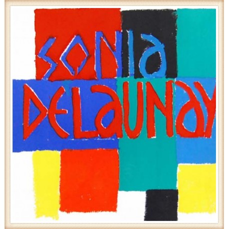 COMPOSITION - DELAUNAY Sonia (1885 - 1979) - Lithographie