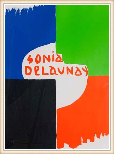 COMPOSITION - DELAUNAY Sonia (1885 - 1979) - Lithographie