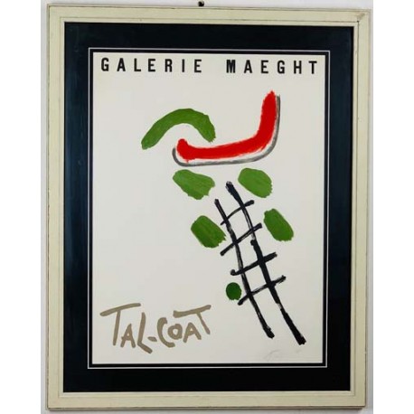 COMPOSITION - TAL-COAT (Pierre Louis Corentin (1905 - 1985) - Lithographie