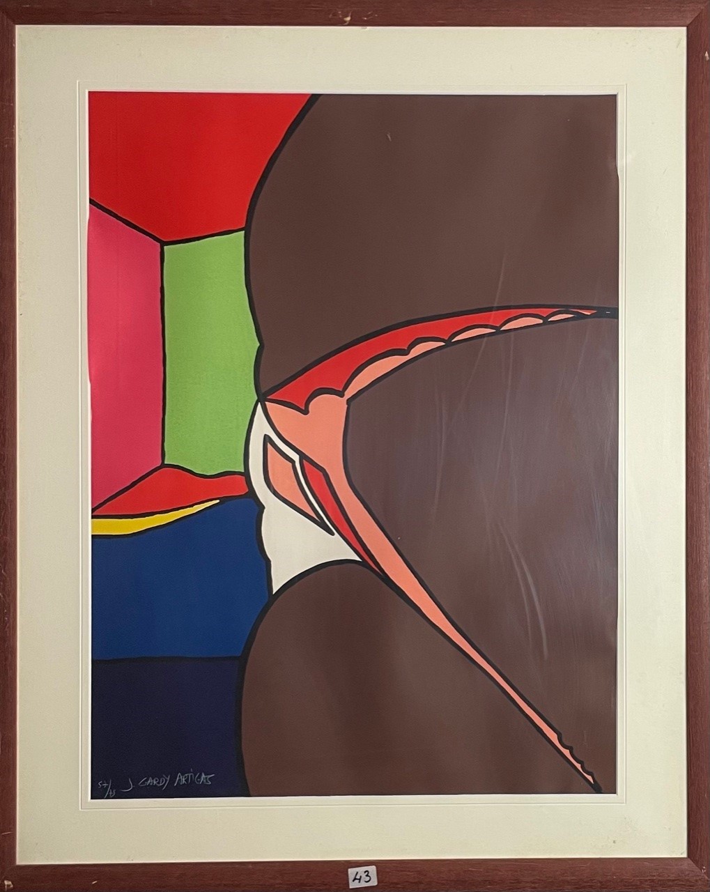 SANS TITRE - GARDY ARTIGAS Joan (1938 - ) - Lithographie
