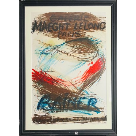 COMPOSITION - RAINER Arnulf (1929 - ) - Lithographie