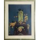 PERSONNAGE FANTASTIQUE - CAMACHO Jorge (1934 - 2011) - Lithographie