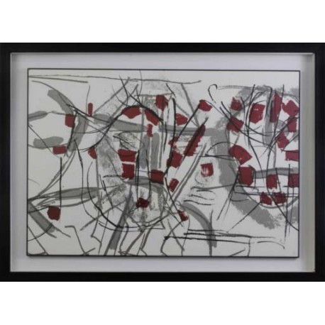 COMPOSITION - TAPIES Antoni (1923 - 2012) - Lithographie